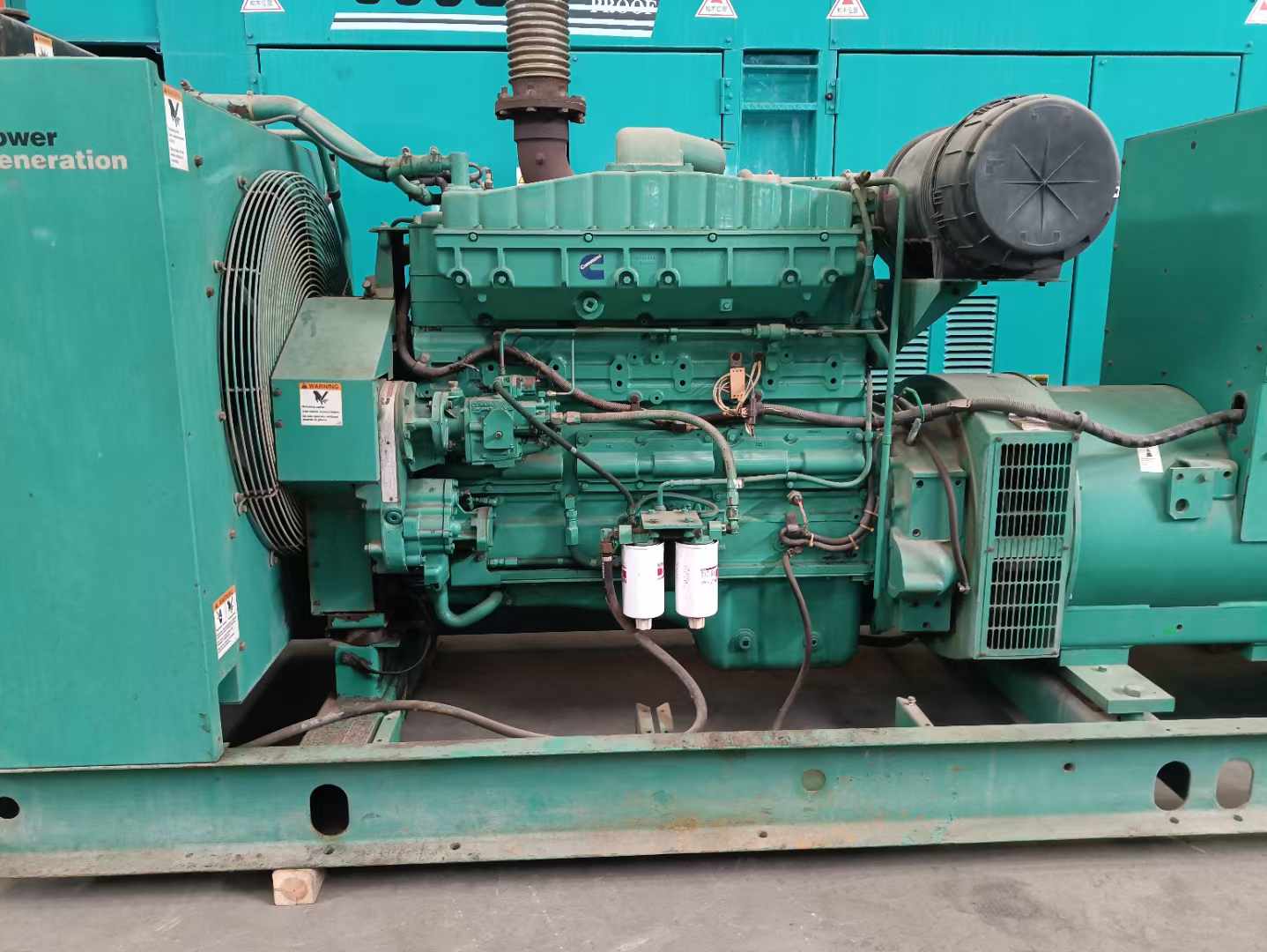 徽州过载会对 600kW 柴油发电机组造成哪些损害？