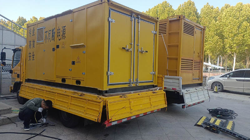 徽州柴油发电机组和UPS电源配合使用时的注意事项